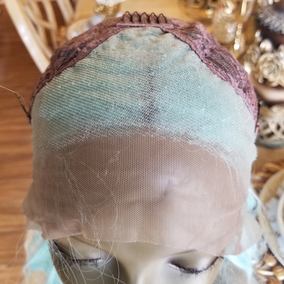 Mint Green Blue Lace Front Wig main image 8